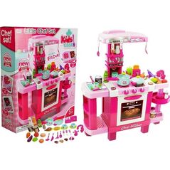 LeanToys Duża Kuchnia dla dzieci Toster Ekspres Różowa LEAN Toys 14204671 5905323219663