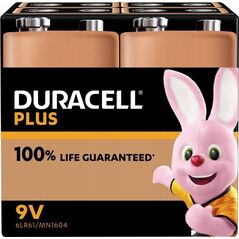 Duracell Duracell Batterie Plus NEW -9V  (MN1604/6LR61)          4St. 14214506 5000394142305