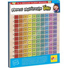 Lisciani I'm a Genius Drewniana magnetyczna tabliczka mnożenia 105502 LISCIANI 14215082 8008324108145