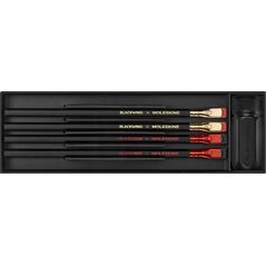 Moleskine Zestaw ołówków i temperówki BLACKWING X MOLESKINE 14217935 8056999270056