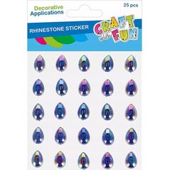 Craft with Fun OZDOBA DEK KRYSZT SPRZYL LEZKA 25SZT CF 12/288 14223017 5905523636918