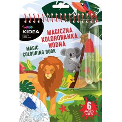 Derform MALOWANKA WODNA Z PISAK 150X225 SAFARI KIDEA B/C 14223044 5906601700446