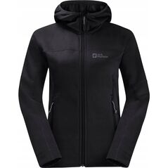 Jack Wolfskin Jack Wolfskin Hirschberg Hooded FZ W 1710871-6000 Czarne XS 14225020 4064993563573