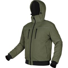 Kurtka męska Neo Tools Kurtka ocieplana z kapturem OUTDOOR, zielona, rozmiar XXL 14237713 5907558472967