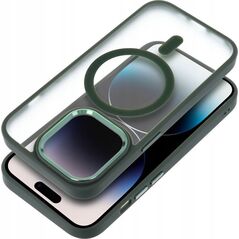 OEM Futerał MATTE MAG COVER kompatybilny z MagSafe do IPHONE 16 Plus zielony 14243330 5903396309908
