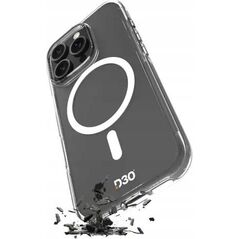 Puro Etui silikonowe Puro Impact Clear D3O MagSafe do iPhone 16 Pro - przezroczyste 14244287 8018417485077