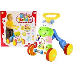 LeanToys Wesoły Pchacz Hipopotam z Lusterkiem Gumowe Koła 14250443 5905884456934
