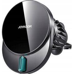 Joyroom Uchwyt Joyroom JR-ZS409 magnetyczny z ładowarką indukcyjną 15W na kratkę nawiewu w samochodzie - czarny 14254264 6956116724153