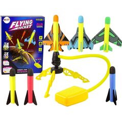 LeanToys Gra Wyrzutnia Katapulta Rakiet Piankowych Pompka LEAN Toys 14255169 5905214974473
