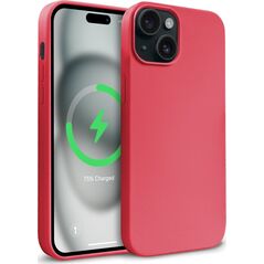 Crong Crong Color Cover Magnetic - Etui iPhone 15 Plus MagSafe (różowy) 14265871 5904310704465