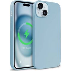 Crong Crong Color Cover Magnetic - Etui iPhone 15 MagSafe (niebieski) 14265902 5904310704410