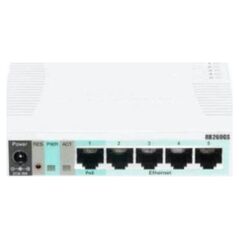 Switch MikroTik Mikrotik RB260GS Gigabit Ethernet (10/100/1000) Obsługa PoE Biały 14265954 5706998097408