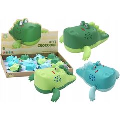 LeanToys Zabawka Do Kąpieli Nakręcana Pływający Krokodyl 14266493 5905991005582