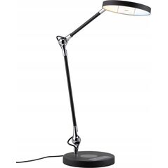 Lampka biurkowa Paulmann Lampka biurkowa NUMIS QI LED 11W 2700K-6500K 1000lm DIM 230V czarny / aluminium 14268597 4000870780107