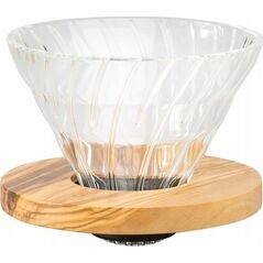 Hario Hario szklany Drip V60-02 - Olive Wood 14280282 4977642736696