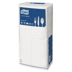 Tork Tork - Serwetki lunchowe, advanced, 2-warstwowe - Białe 14292560 8710499044233