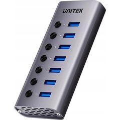 HUB USB Unitek Unitek Hub USB A 3.0 7w1, 5Gbps z przełącznikami portów 14394631 4894160055224