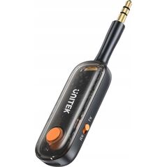 Adapter bluetooth Unitek UNITEK 2w1 Adapter Bluetooth 5.3 nadajnik/odbiornik audio zasięg 10m czarny 14394678 4894160054883