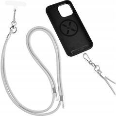 Fixed FIXED Universal Lanyard for Mobile Phones - uniwersalna smycz do telefonu szara - Gwarancja bezpieczeństwa. Proste raty. Bezpłatna wysyłka od 170 zł. 14396575 8591680167494