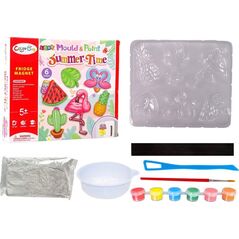 LeanToys Zestaw DIY Do Malowania Wakacje Flaming Arbuz Gips Magnesy LEAN Toys 14399731 5905214975159