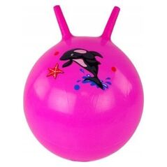 LeanToys Piłka Do Skakania Skoczek 45 cm Różowy LEAN Toys 14399750 5905679072912
