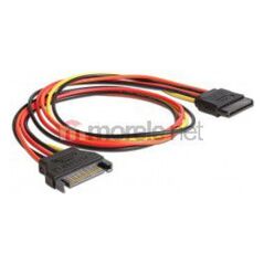 Delock SATA 15-pin - SATA 15-pin, 0.5m, Wielokolorowy (60132)