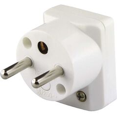 Emos Wtyczka kątowa 10/16A 250V 2P+Z biała NFP-001 (P0035)