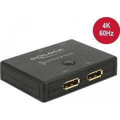 Delock DELOCK Umschalter Displayport 2-1 bidirektional 4K 60Hz