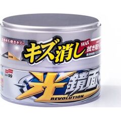 Soft99 Soft99 New Scratch Clear Wax Light wosk czyszczący do jasnych i metalicznych lakierów 200g uniwersalny