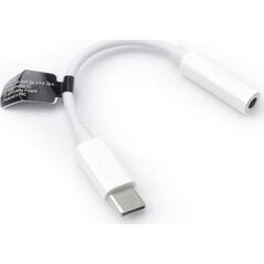 Adapter USB Babaco Adapter Przejściówka HF/audio Jack do USB-C Biały