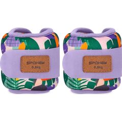 Spokey Obciążenia na kostki i nadgarstki Spokey HOME JUNGLE 2x 0,5 kg 12533564 5905339415233