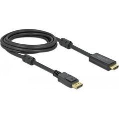 Kabel Delock DisplayPort - HDMI 3m czarny (85957)
