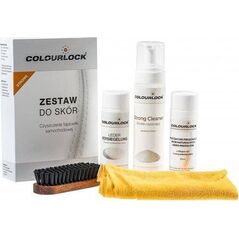 Colourlock Colourlock Zestaw do czyszczenia skóry Strong z mleczkiem pielęgnującym