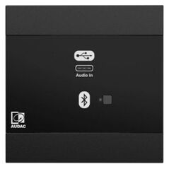 Audac AUDAC NWP400/B Sieciowy panel wejściowy audio - USB Type-C Wersja czarna 13337859 5414795046917