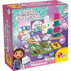 Lisciani Kolekcja gier edukacyjnych Koci Domek Gabi