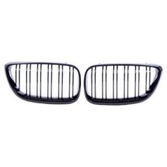 MTuning Grill sportowy podwójne żeberka Gloss Black BMW 2 F22 F23 2013-2021