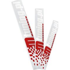 MTuning Naklejka Mtuning Czerwono-Biała 60cm