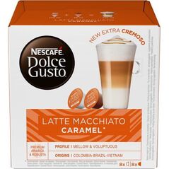 Nescafe NESCAFE DOLCE GUSTO Latte Macchiato Caramel 16 kap