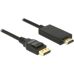 Kabel Delock DisplayPort - HDMI 3m czarny (85318)