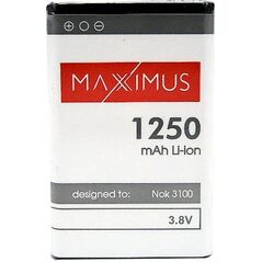 Bateria Maxximus BAT MAXXIMUS NOKIA 3100 1250mAh Li-Ion 3650/3100N BL-5C, NON-NOKIA MOBILE (NTC)