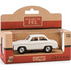 Daffi Pojazd PRL Syrena 104 Biały