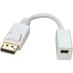 Adapter AV Lindy DisplayPort - DisplayPort Mini biały (41060)