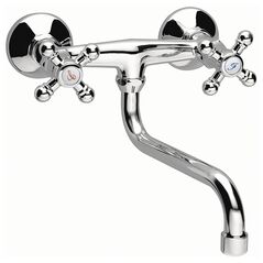 Bateria kuchenna Ferro Retro ścienna chrom (XR5)