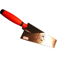 Olejnik Kielnia nierdzewna trapezowa SUPER PROFI 140mm z uchwytem dwukomponentowym - 122214-2KS