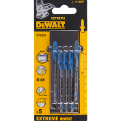 Dewalt Brzeszczot do wyrzynarek typ T BIM82x55mm 5szt. do metalu DT2054