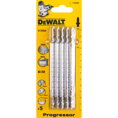 Dewalt Brzeszczoty do wyrzynarek typ T BIM132x101mm 5szt. uniwersalne DT2059