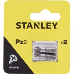 Stanley Końcówki wkrętakowe PZ2x25mm 2szt. (STA61041)