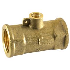 Ferro Trójnik mosiężny z przyłączeniem do czujnika ciepłomierza 3/4" (SGT2)