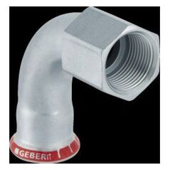 Geberit Mapress C-Stahl - kolano 90° z gw.wewn. d22-Rp 3/4 (20557)