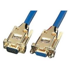 Kabel Lindy D-Sub (VGA) - D-Sub (VGA) 3m niebieski